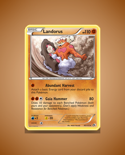 Landorus (Legendary Treasures) #85