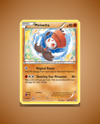 Meloetta (Legendary Treasures) #86