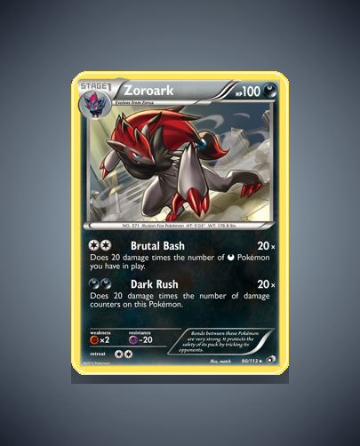 Zoroark (Legendary Treasures) #90