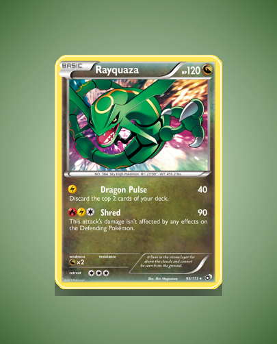 Rayquaza (Legendary Treasures) #93