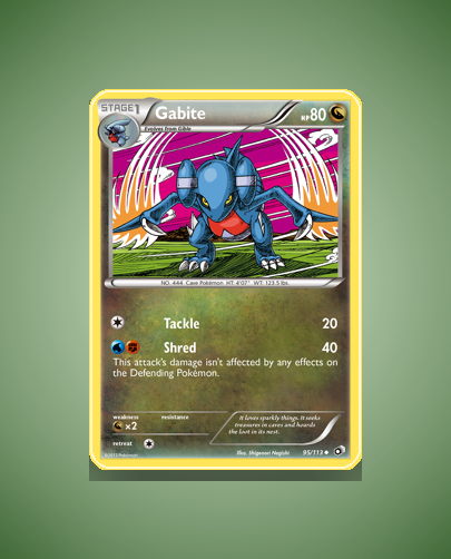 Gabite (Legendary Treasures) #95
