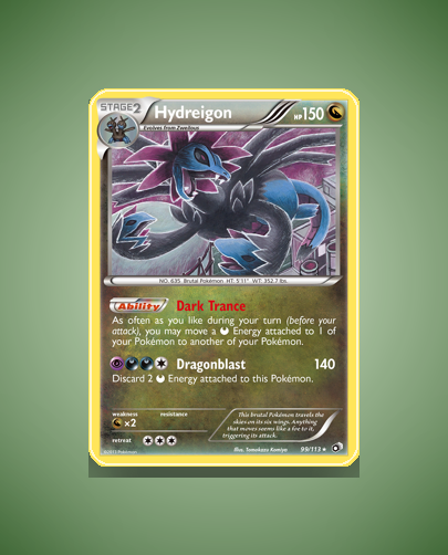 Hydreigon (Legendary Treasures) #99