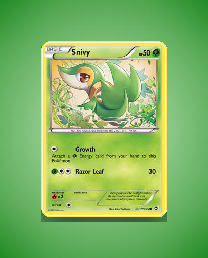 Snivy (Legendary Treasures) #RC1
