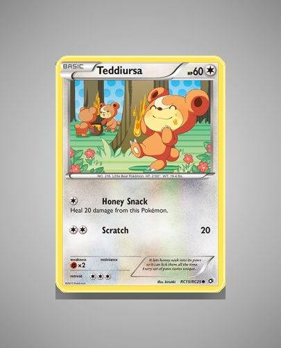 Teddiursa (Legendary Treasures) #RC15