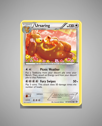 Ursaring (Legendary Treasures) #RC16