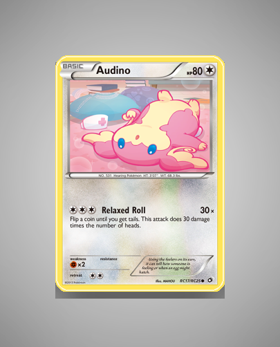Audino (Legendary Treasures) #RC17