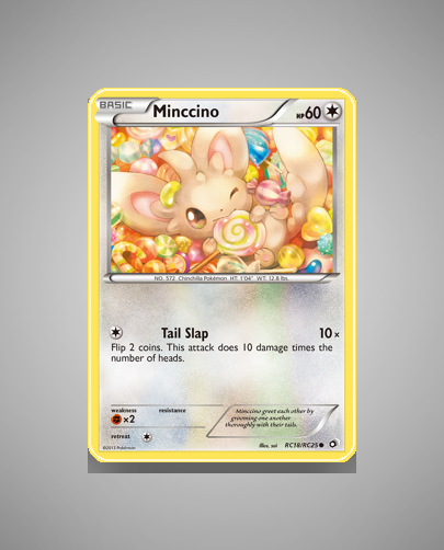 Minccino (Legendary Treasures) #RC18