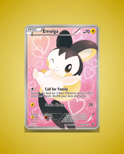 Emolga (Legendary Treasures) #RC23