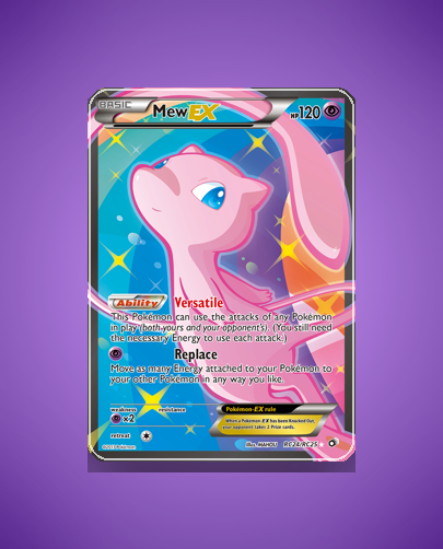 Mew-EX (Legendary Treasures) #RC24
