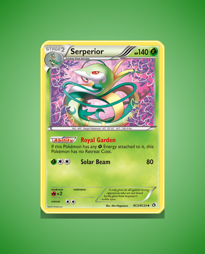 Serperior (Legendary Treasures) #RC3