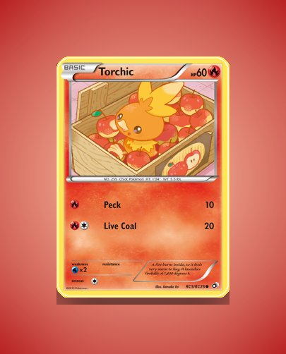 Torchic (Legendary Treasures) #RC5