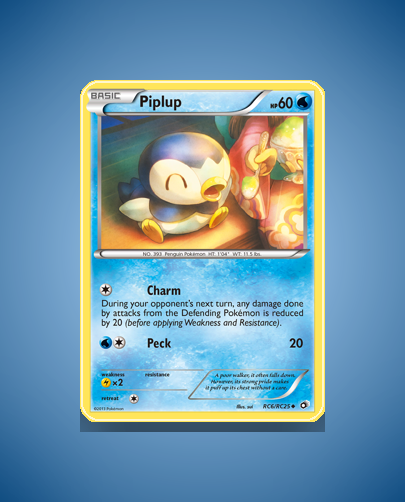 Piplup (Legendary Treasures) #RC6