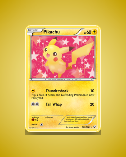 Pikachu (Legendary Treasures) #RC7