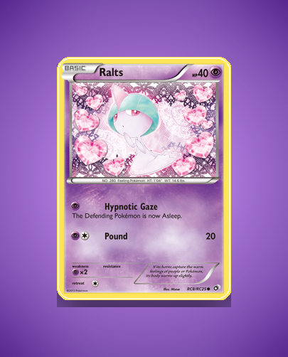 Ralts (Legendary Treasures) #RC8