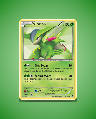 Virizion (Emerging Powers) #17