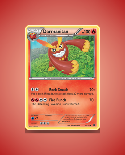 Darmanitan (Emerging Powers) #21