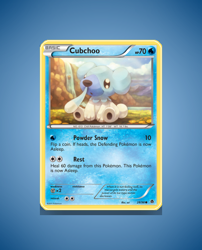 Cubchoo (Emerging Powers) #28