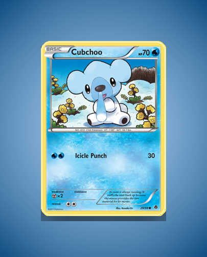 Cubchoo (Emerging Powers) #29