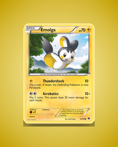 Emolga (Emerging Powers) #32