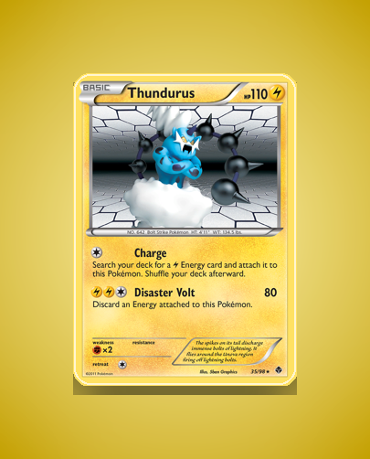 Thundurus (Emerging Powers) #35
