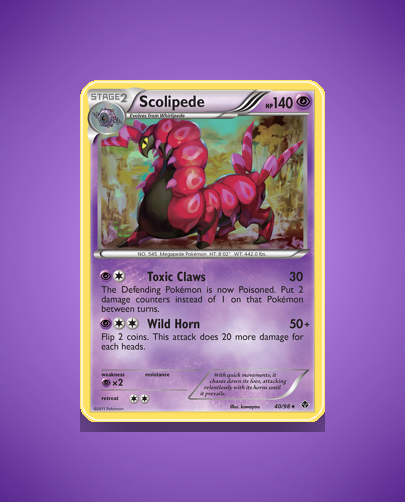 Scolipede (Emerging Powers) #40