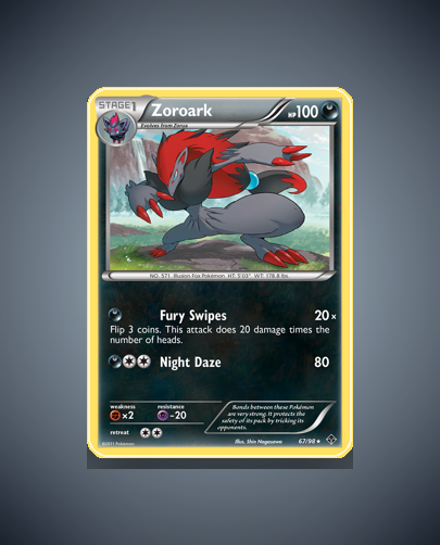 Zoroark (Emerging Powers) #67