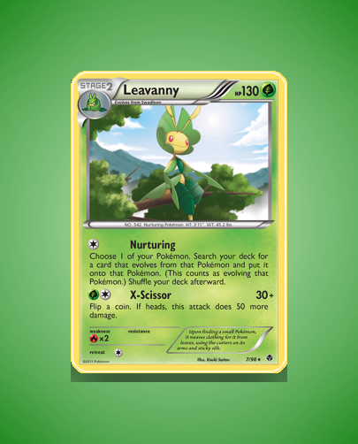 Leavanny (Emerging Powers) #7