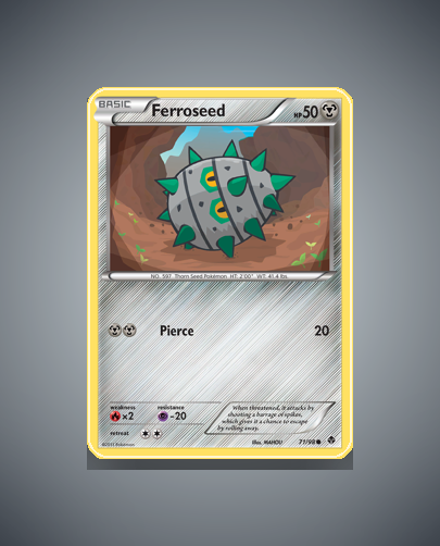 Ferroseed (Emerging Powers) #71