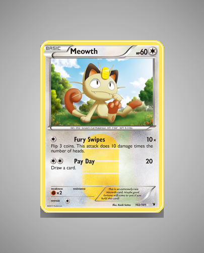 Meowth (Noble Victories) #102