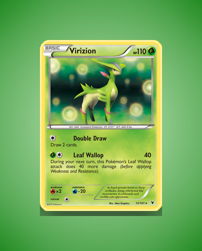 Virizion (Noble Victories) #13