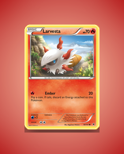 Larvesta (Noble Victories) #19