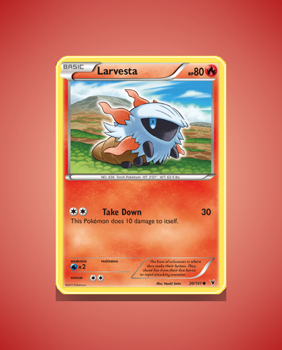 Larvesta (Noble Victories) #20