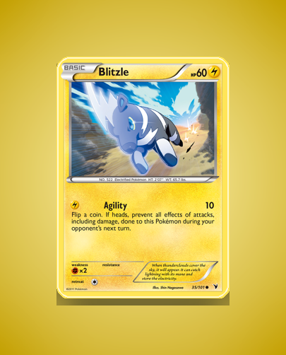 Blitzle (Noble Victories) #35