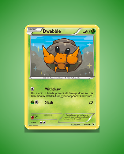 Dwebble (Noble Victories) #6