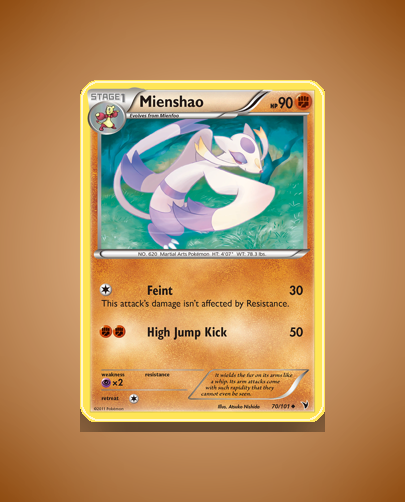 Mienshao (Noble Victories) #70