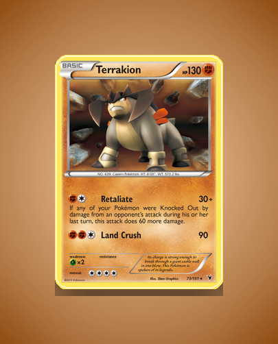 Terrakion (Noble Victories) #73
