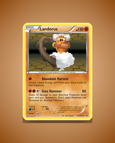Landorus (Noble Victories) #74