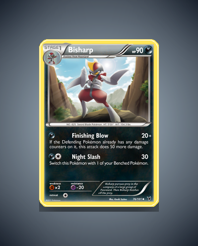 Bisharp (Noble Victories) #76