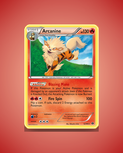 Arcanine (Next Destinies) #12
