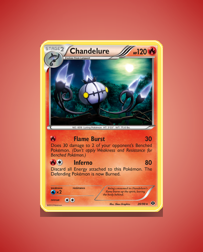 Chandelure (Next Destinies) #20
