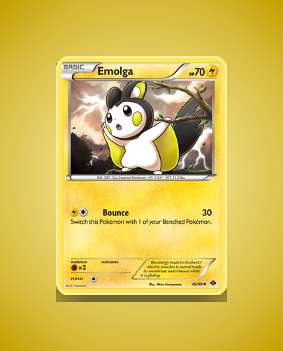 Emolga (Next Destinies) #49