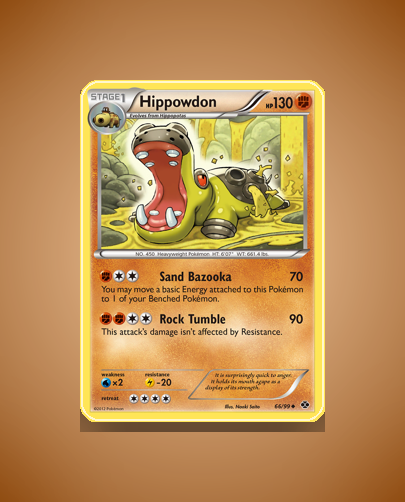 Hippowdon (Next Destinies) #66