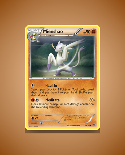 Mienshao (Next Destinies) #68