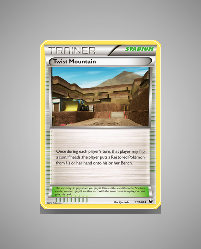 Twist Mountain (Dark Explorers) #101
