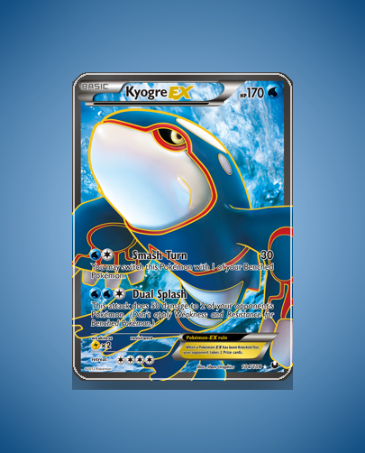 Kyogre-EX (Dark Explorers) #104