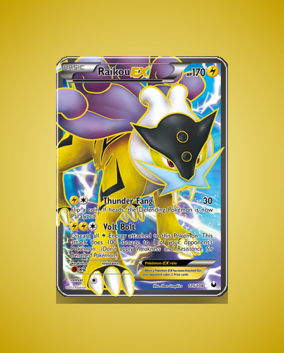 Raikou-EX (Dark Explorers) #105