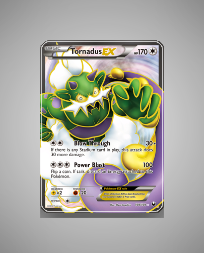 Tornadus-EX (Dark Explorers) #108