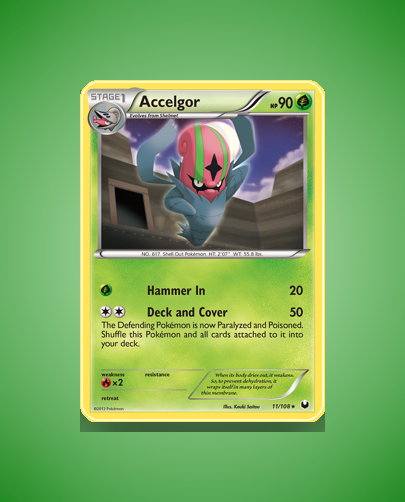 Accelgor (Dark Explorers) #11