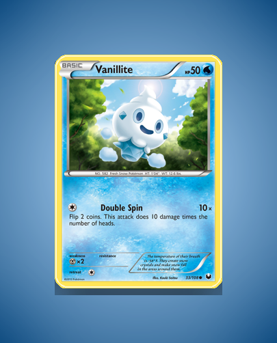 Vanillite (Dark Explorers) #33