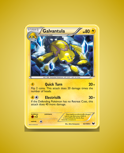 Galvantula (Dark Explorers) #43